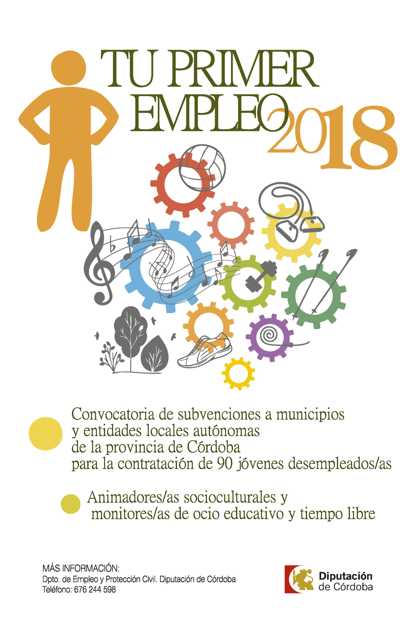 Convocatoria de subvenciones a municipios y entidades locales autónomas del programa Tu Primer Empleo-2018